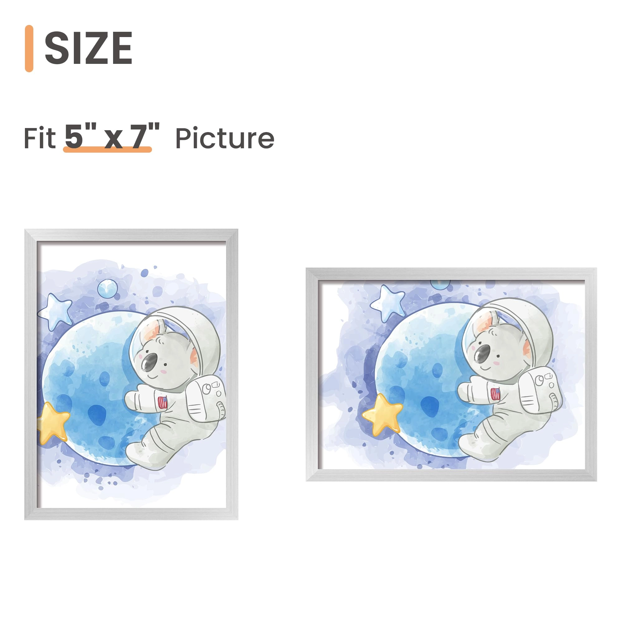 7x5 photo frames - 12.7x17.78cm
