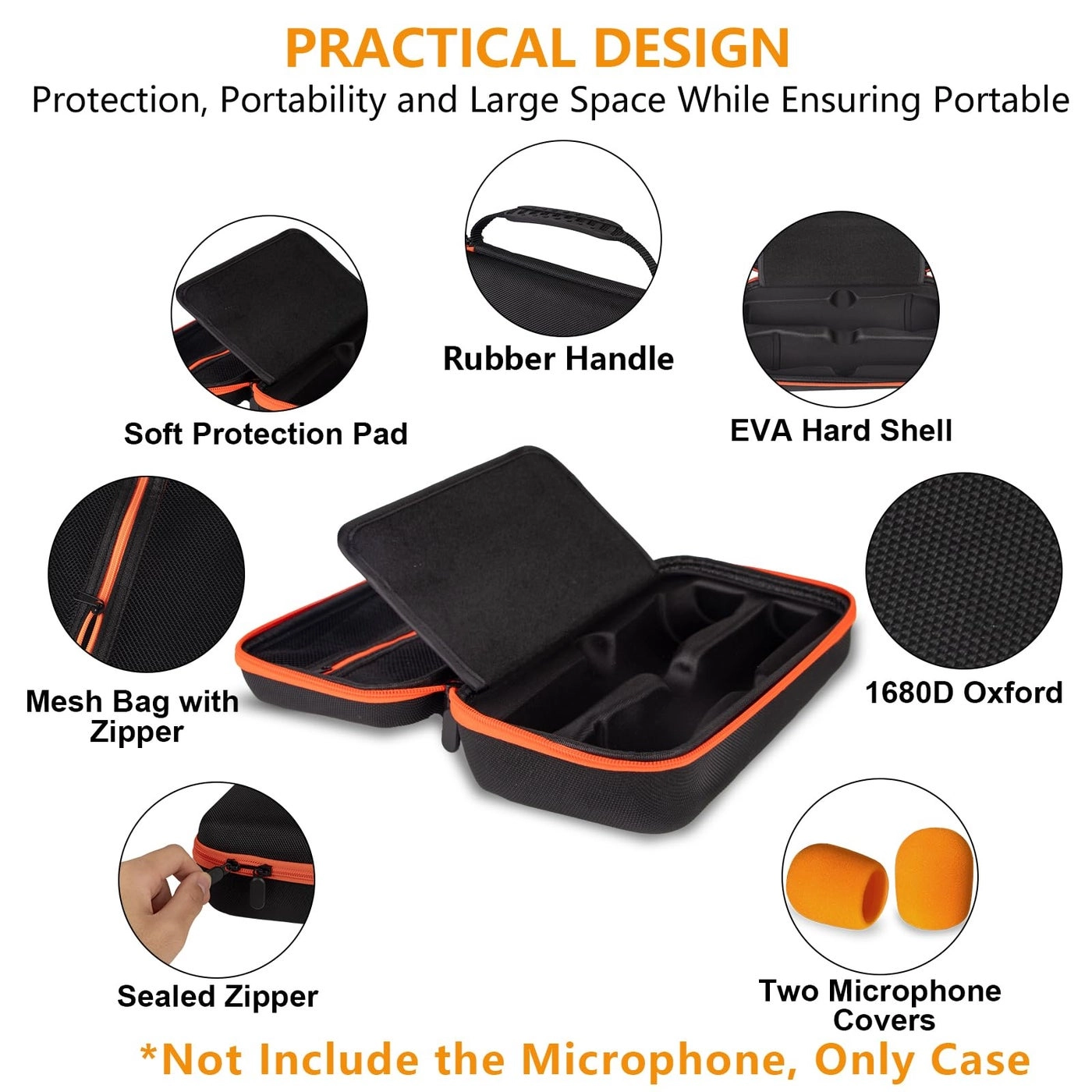 Wireless Microphone Case - Dual Party Box