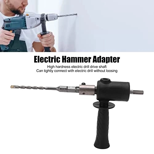Electric Drill to Hammer Adapter - Conversion Tool Anti Slip Handle