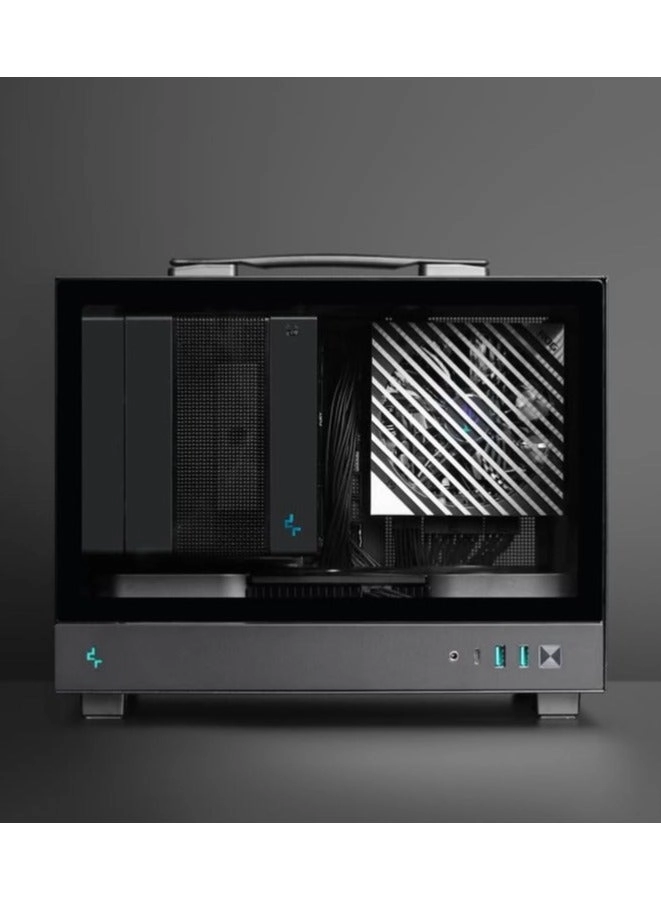 DeepCool MINI PORTABLE GAMING and WORKSTATION ITX PC - i7-12700F 16GB 1TB