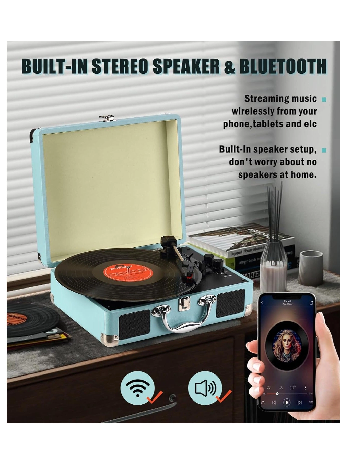 Record Player - Belt Driven