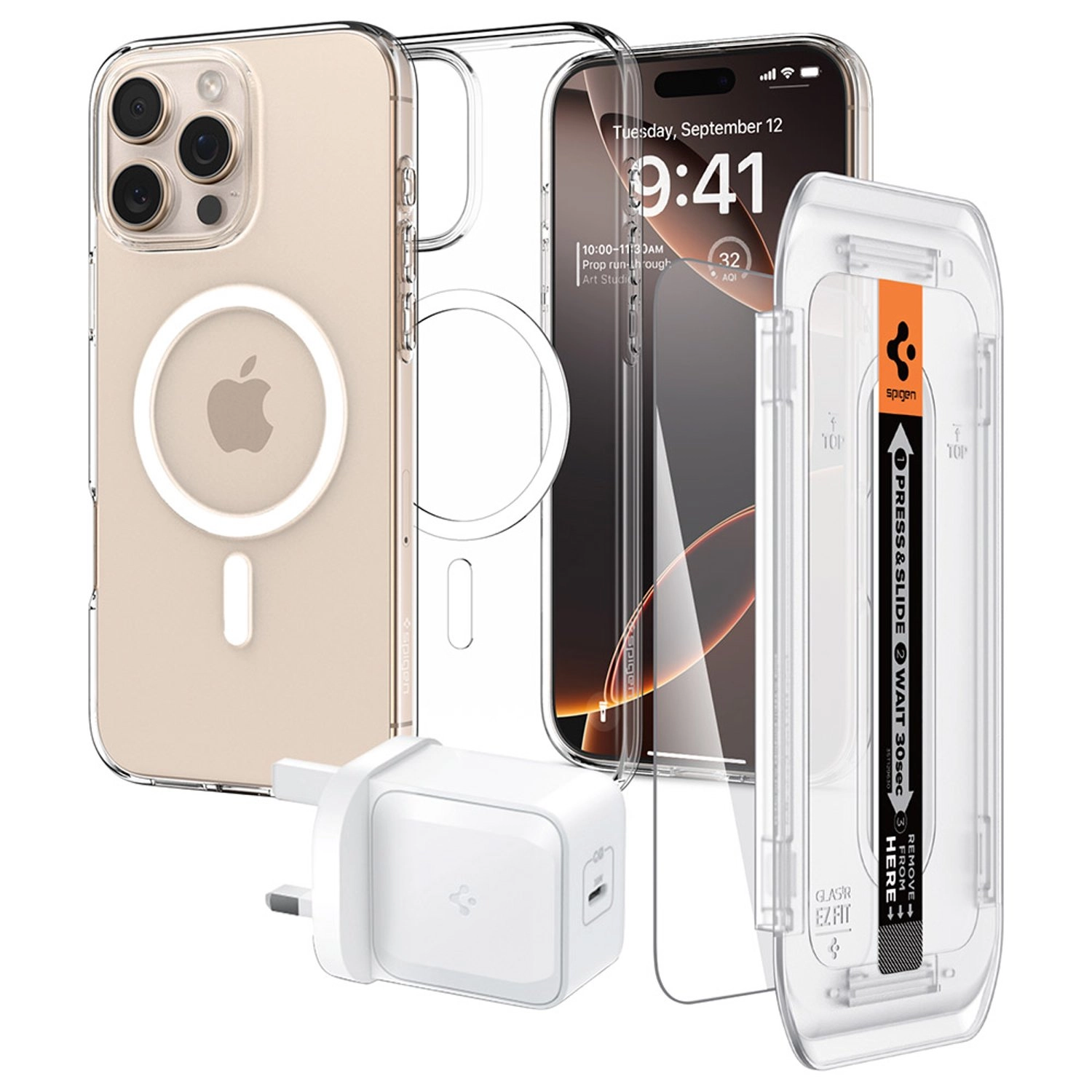 Spigen Clear Case for iPhone 16 Pro
