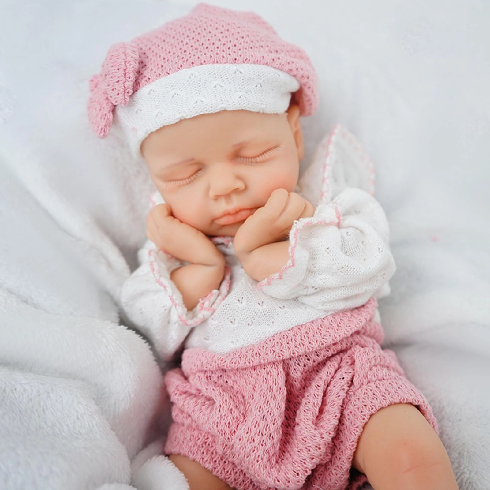 Reborn Baby Doll - Boy 12.2 Inch Silicone Gift Set