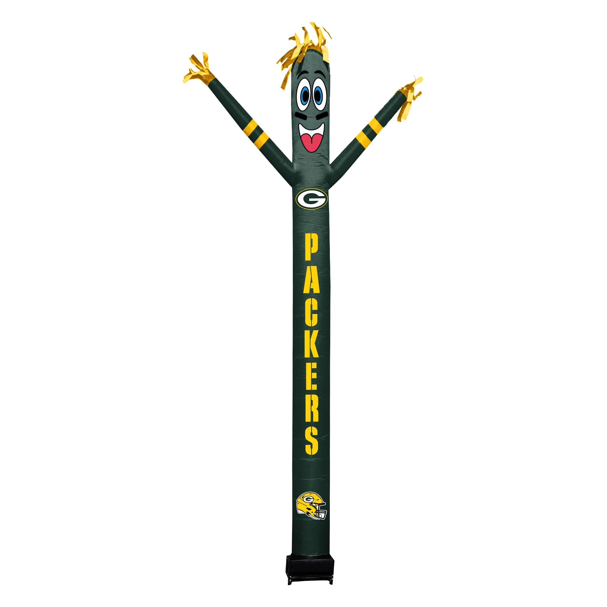 Sporticulture Wacky Waving Inflatable Tube Guy - 8ft Green Bay Packers