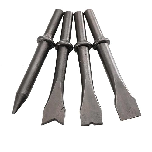 Compressed Air Hammer - 4-Piece Chisel Set 4500 RPM