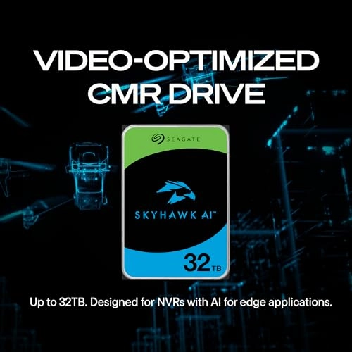 SkyHawk AI 3.5" 7200rpm 512MB SATA 6Gb/s (ST32000VEZ00) - 32TB