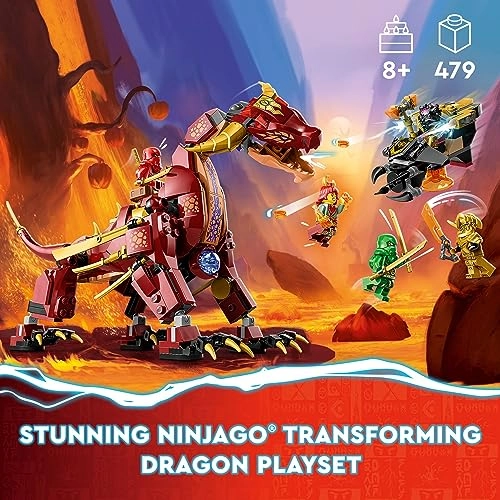 NINJAGO Heatwave Transforming Lava Dragon (71793)