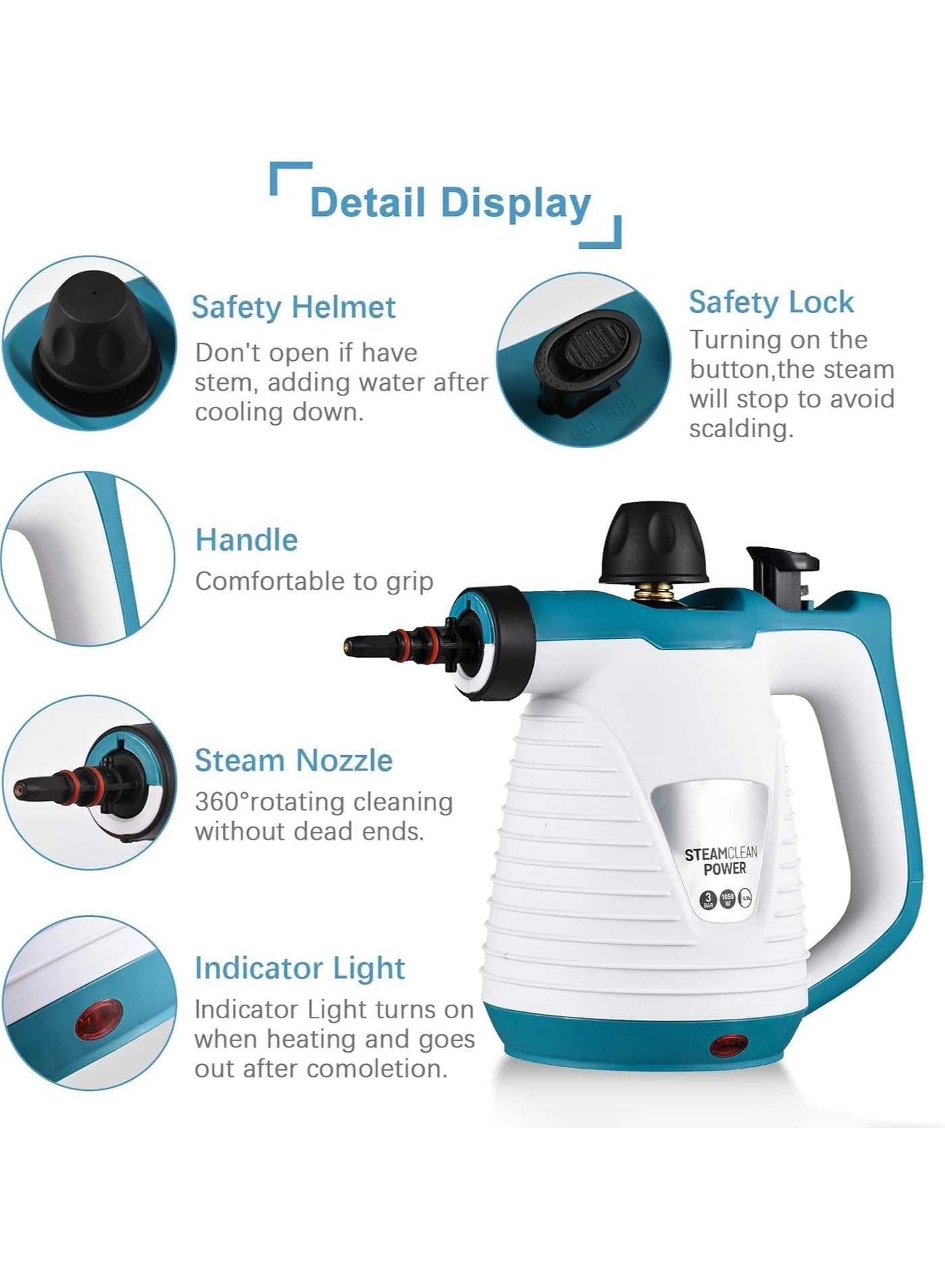 Steam Cleaner - 3 BAR