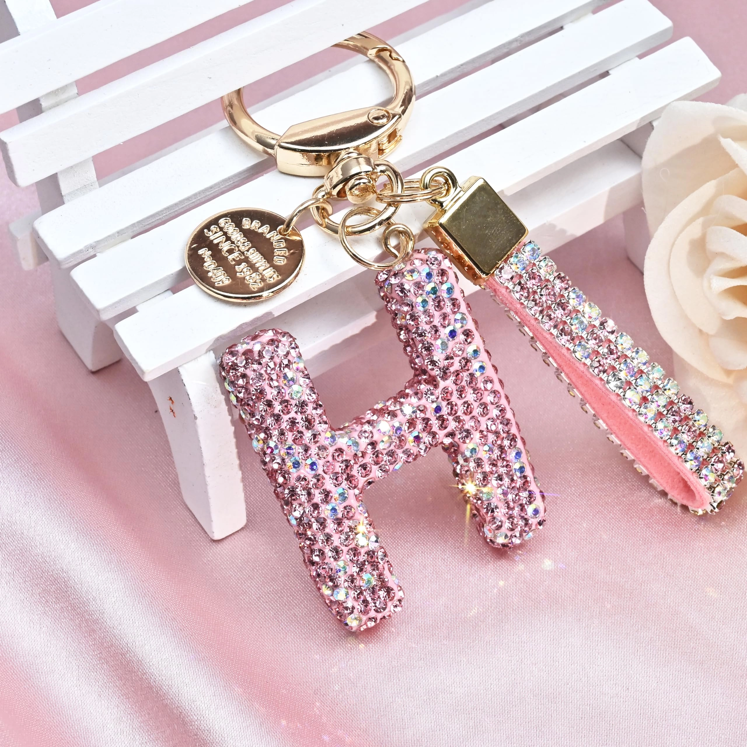 Initial Letter Keychain - Letter