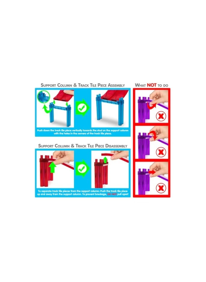 Magnetic Race Track - Construction 50pcs