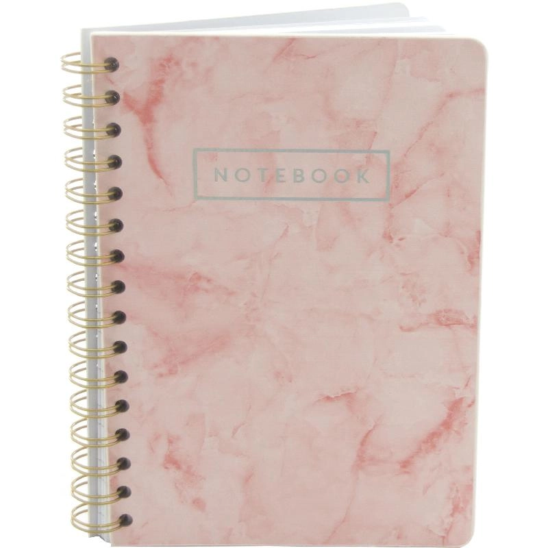 Notebook 19 X 26 cm Spiral - Grid 100 Sheets