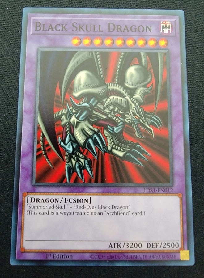 Yu-Gi-Oh! Black Skull Dragon LDS1-EN012 - Legendary Duelists: Season 1 1st Edition