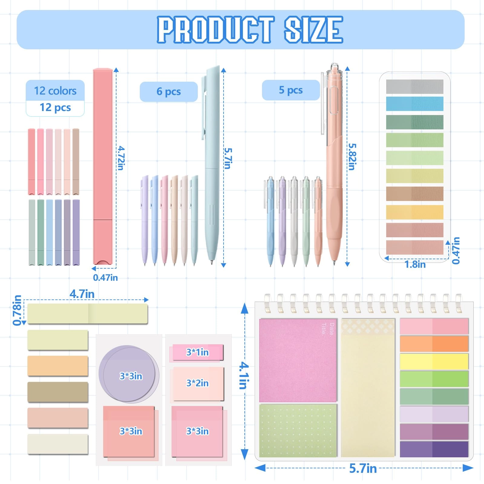 Book Annotation Kit - 41 piece(s)