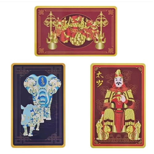 2026 Tai Sui + Anti-Burglary Card + 3 Celestial Guardians Card - Acrylic