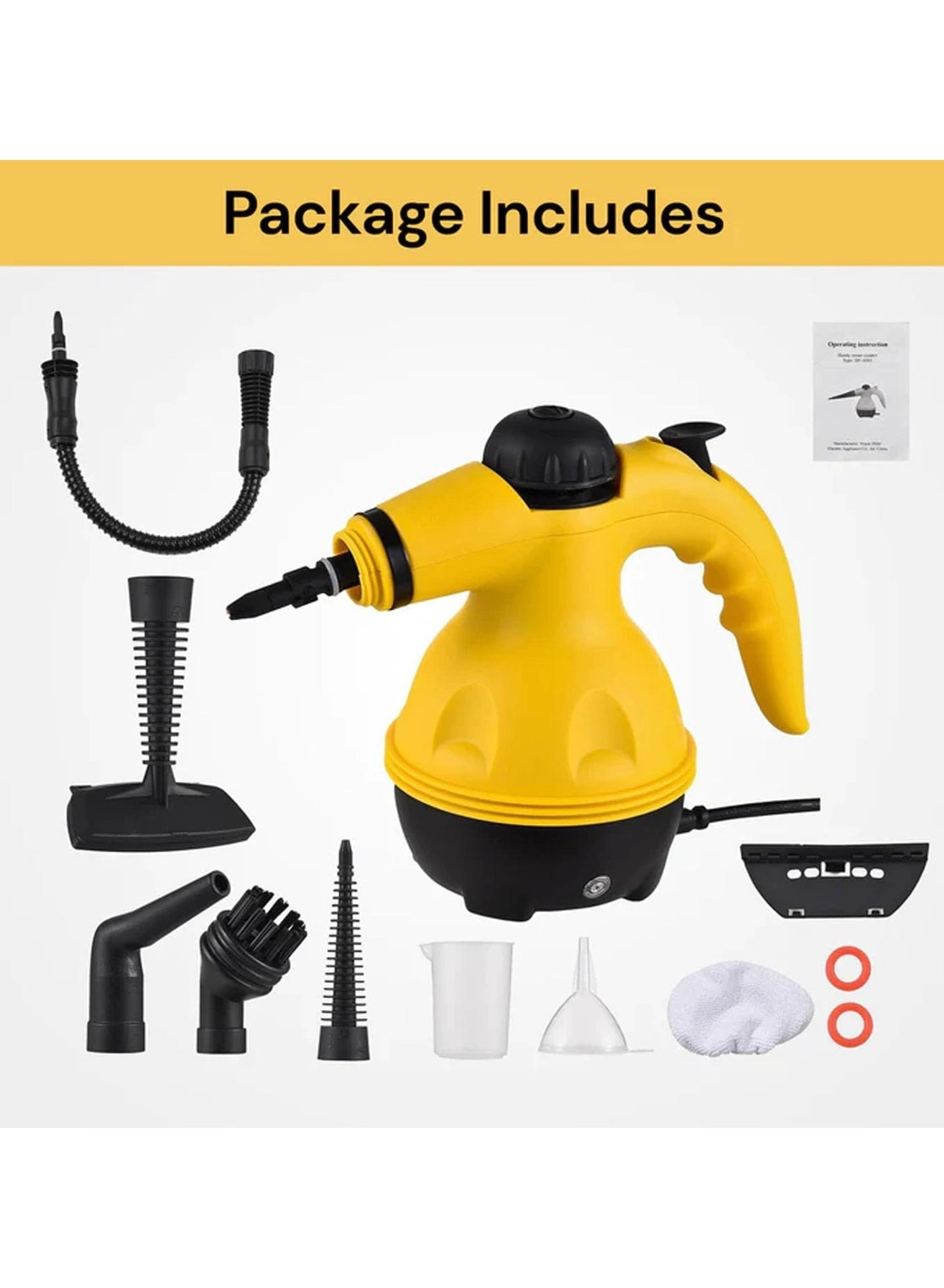 High Pressure Steam Cleaner - 350 ml