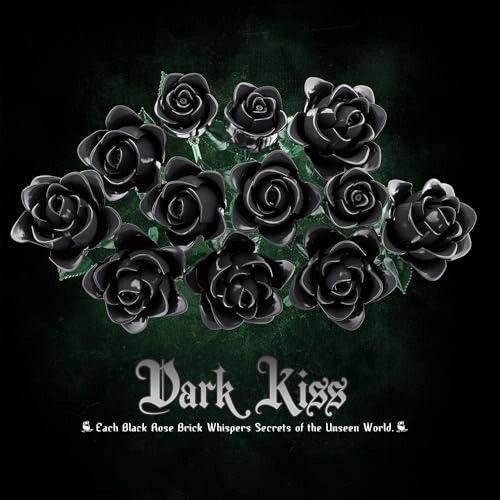 Dark Rose Building Blocks Flower Set - 585 pcs