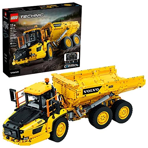 Technic 6x6 Volvo Articulated Hauler (42114) - App-controlled Bluetooth Smart Hub