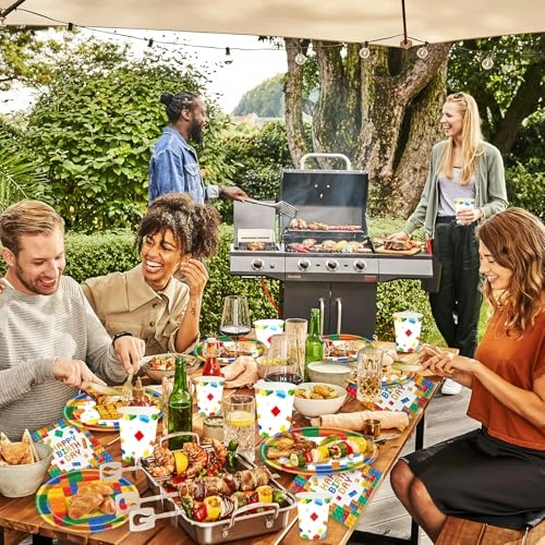 Building Block Party Decorations - 98Pcs Birthday