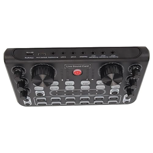 Live Sound Card - Intelligent Noise Reduction Plug and Play Multi Effects