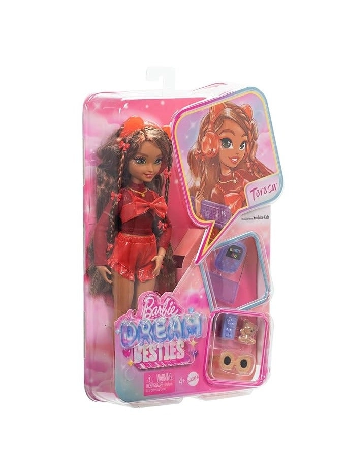 Teresa Fashion Doll - Brown Hair Video Game Themed Ages 4+
