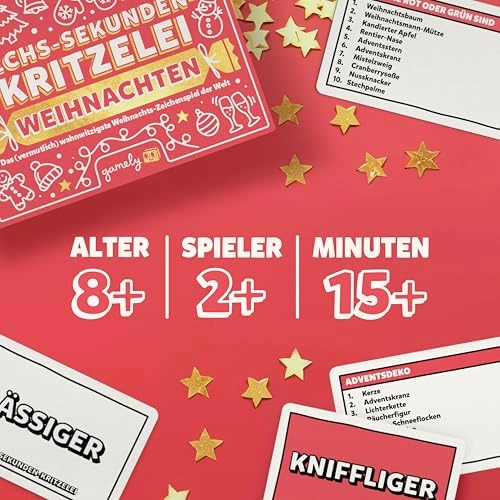 Six Second Doodle Christmas - German 8 years and up