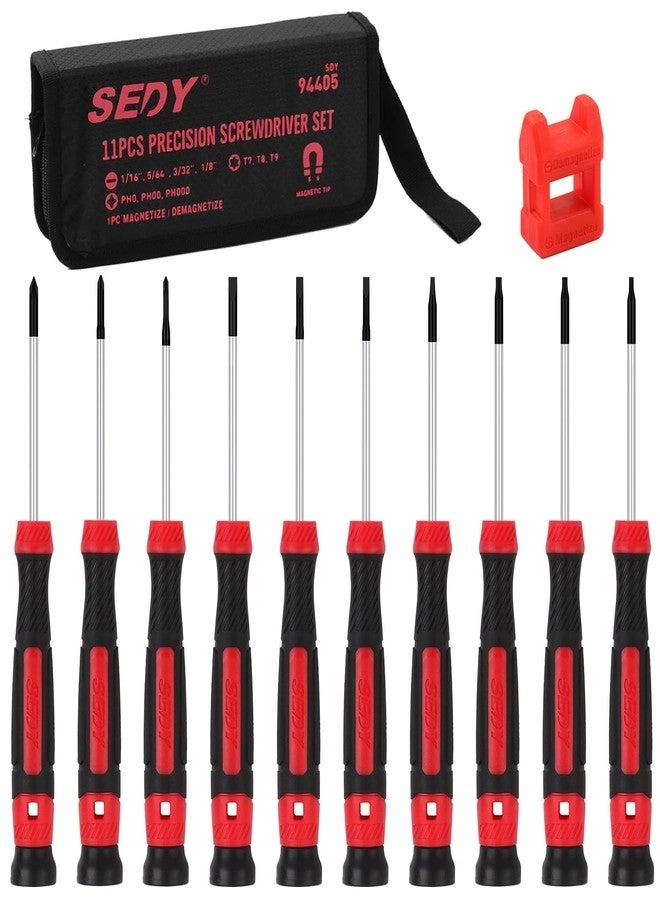 SEDY Precision Screwdriver Slotted and Phillips Screwdriver Set (11 Pcs)