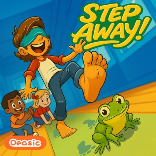 Don't Step in Frogs - Frog Mat Blindfold