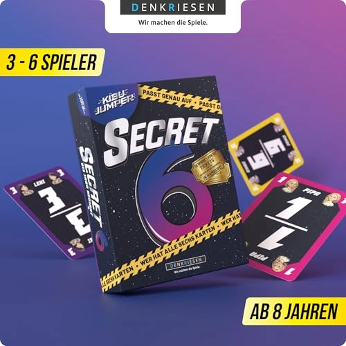 KIBU Jumper: Secret 6 - Card Game (German)