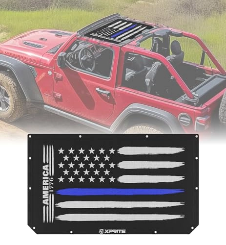 Gadsden Flag Sunshade - Jeep Wrangler JL|Gladiator JT 2018|2020 Front