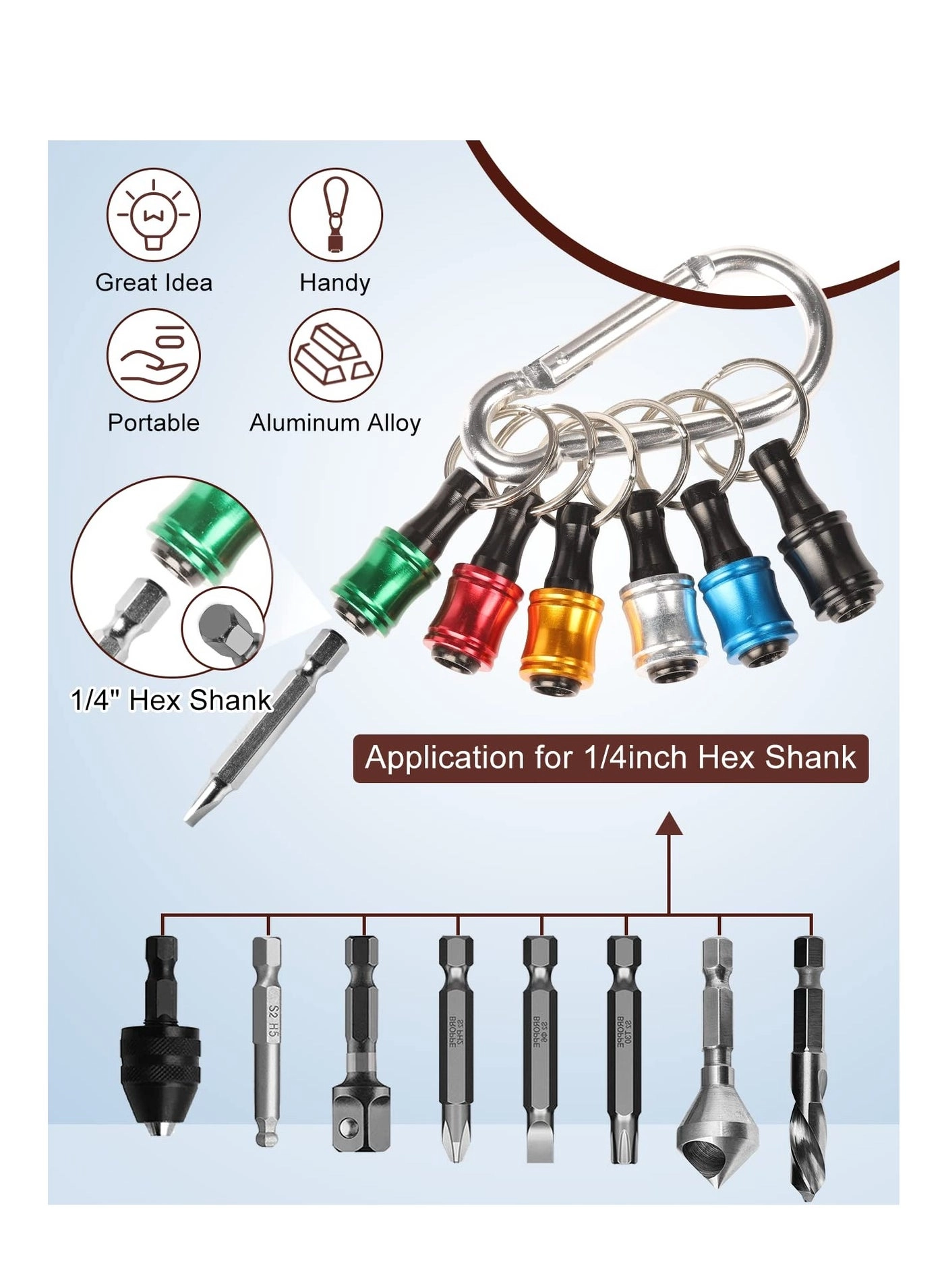 Drill Bit Holder - 1/4 Inch