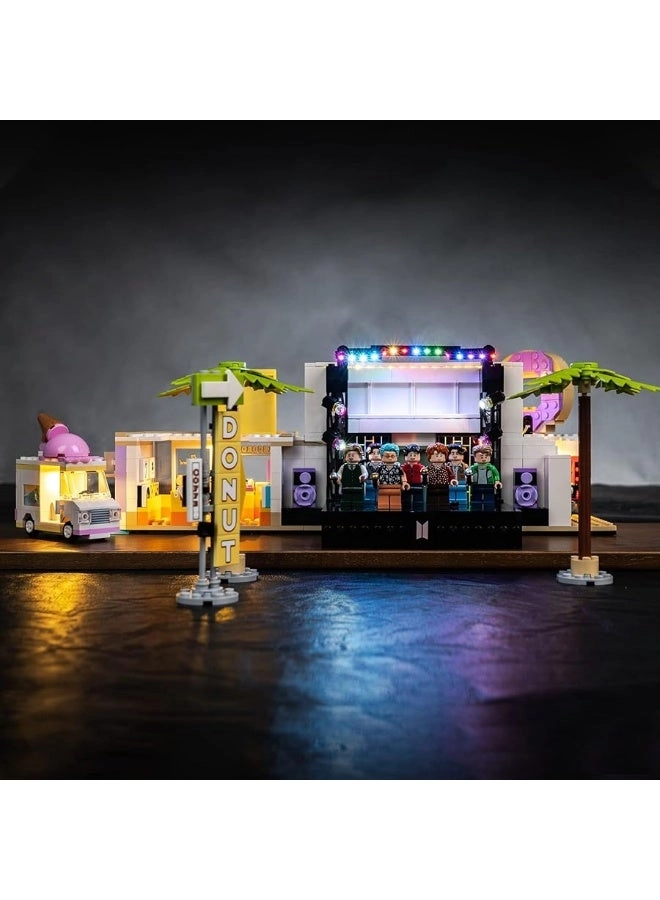 LED Light Kit for Lego BTS Dynamite 21339 - DIY Compatible Only Light Set