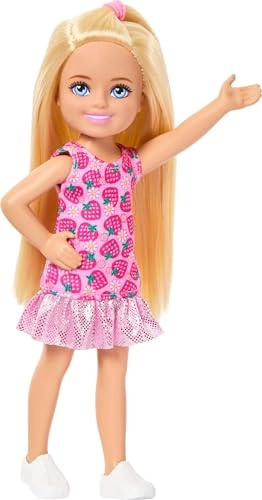 Chelsea Doll - 6 Inch Blonde Hair Strawberry Design Ages 3+