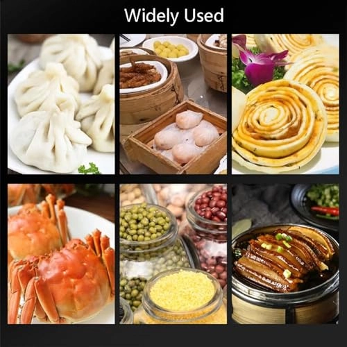 Electric Steamer - Four-Hole 30-110°C Stainless Steel