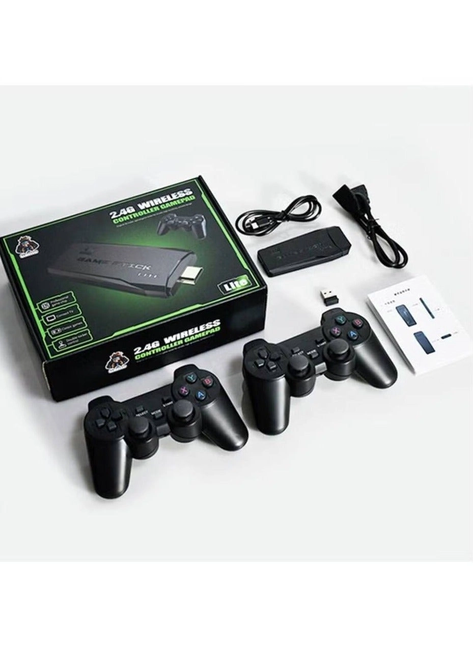 Generic 2.4G Wireless Controller Gamepad S10 with Built-in HD Color Screen with 520 Classic Games