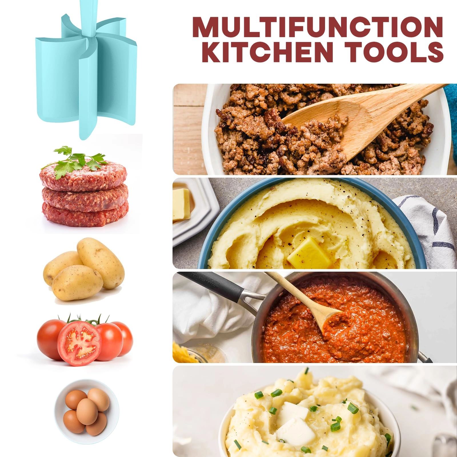 Meat Chopper - 5 blades