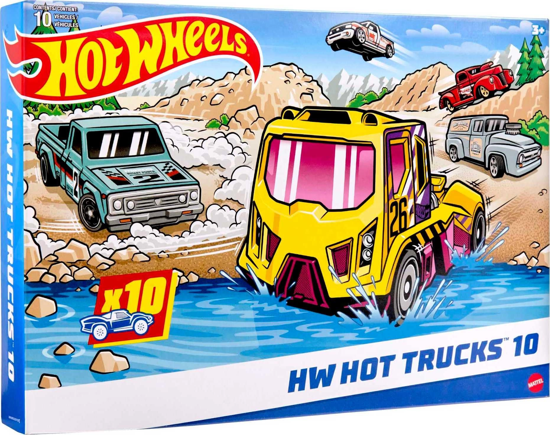Mattel HW 10-Pack SEO Trucks - 1:64