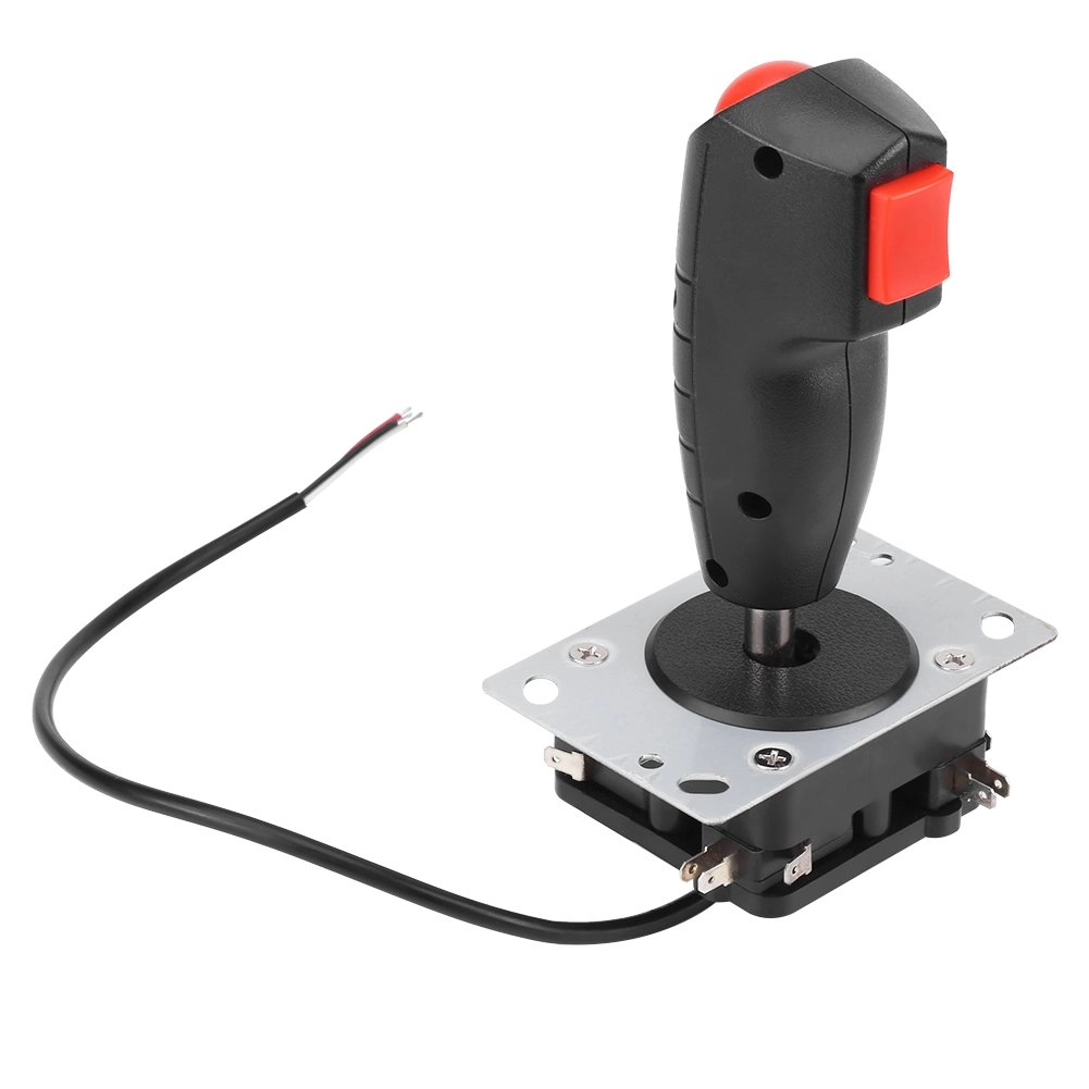 Walfront 8 Way Flight Joystick - Black,Red,White