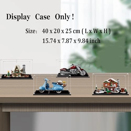 Clear Acrylic Display Case - 1 piece Lego 10269/10298