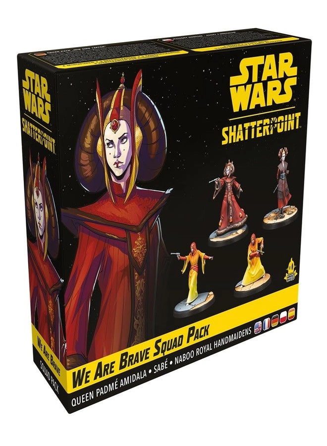 Asmodee Star Wars Shatterpoint: We Are Brave SQUAD PACK - Tabletop Miniatures Game - Strategy Game
