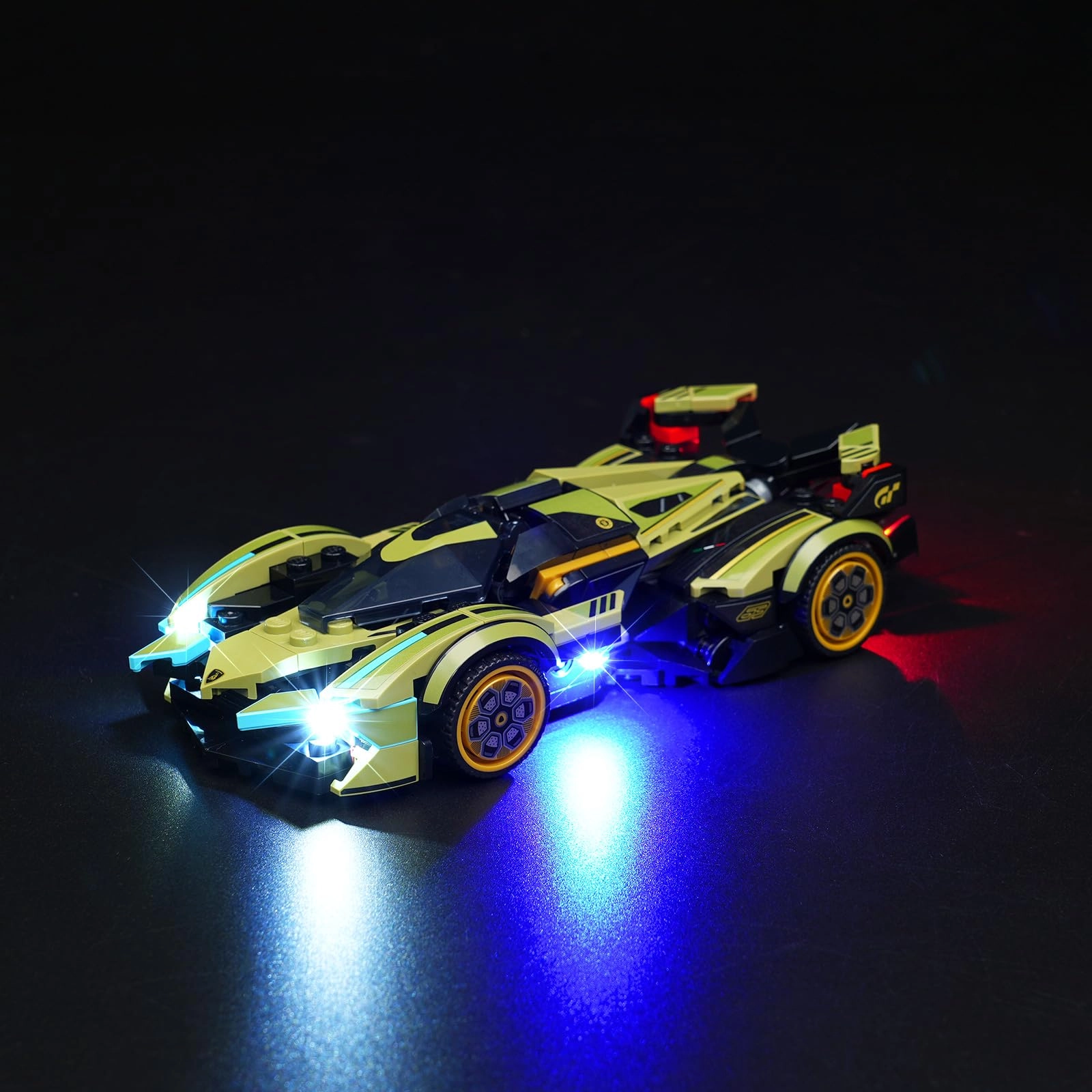 DALDED LED Lighting Kit for LEGO Lambo V12 Vision GT Super Car 76923