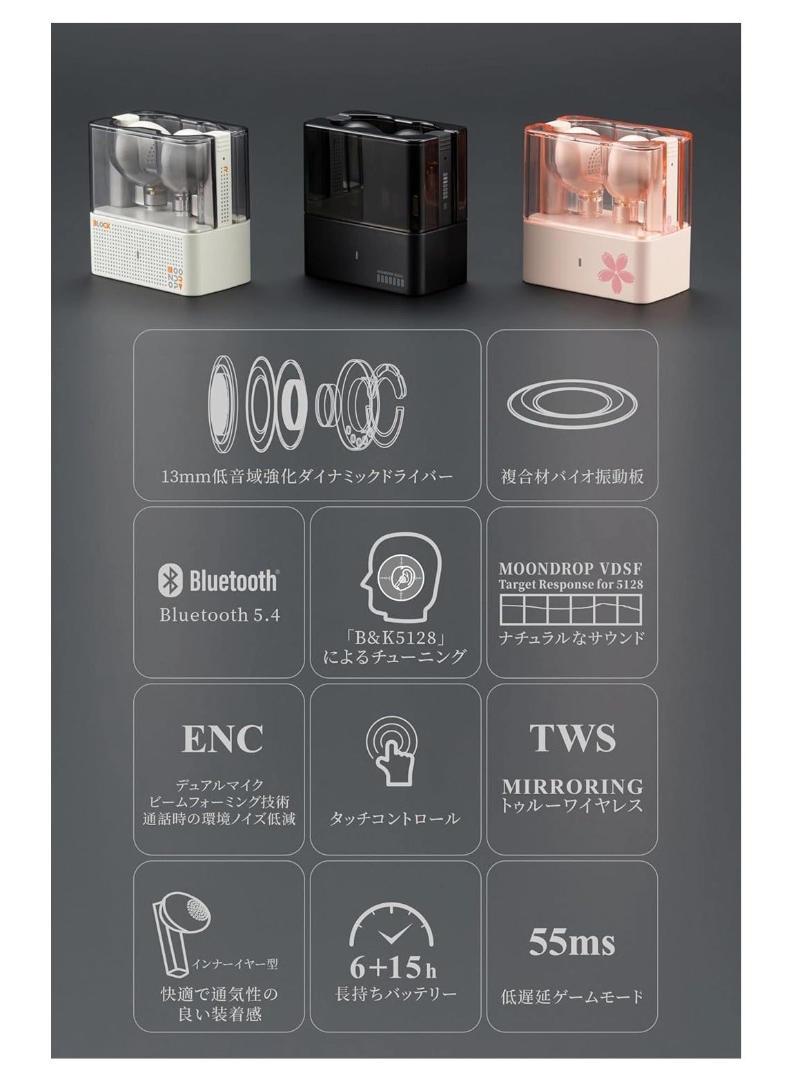 Block Wireless Earbud