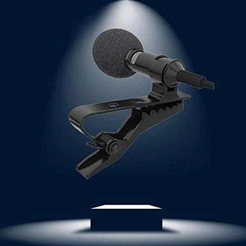 Lapel Clip Microphone 3.5mm-Mini-Jack Microphone