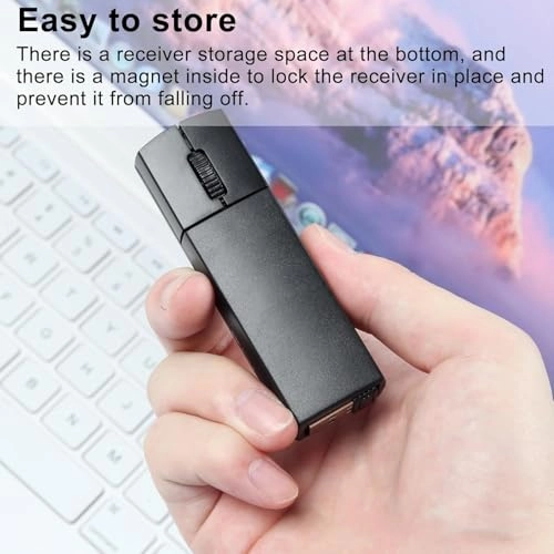 Portable Mini Travel Mouse - Bluetooth