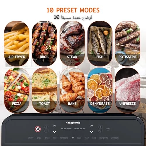 Dual Zone Air Fryer Oven