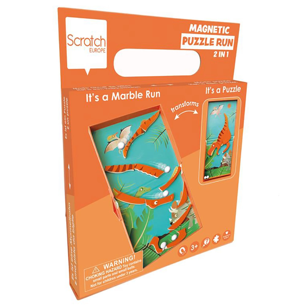 Magnetic Puzzle Run Dino - Suitable for 3 years & above 11pcs