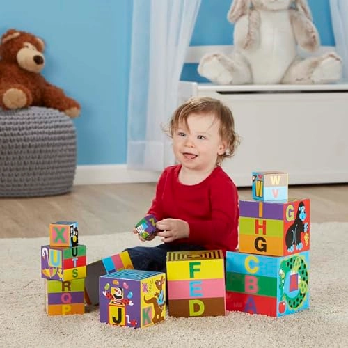 Alphabet Nesting and Stacking Blocks - 24 months - 4 years 10 pieces