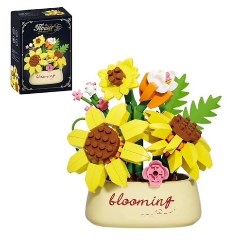Flower Bouquet Mini Building Blocks - 170 pcs