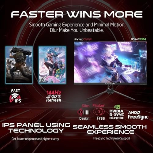 GOES24FHD144IPS - 23.99 Inches 1920 x 1080 Pixels