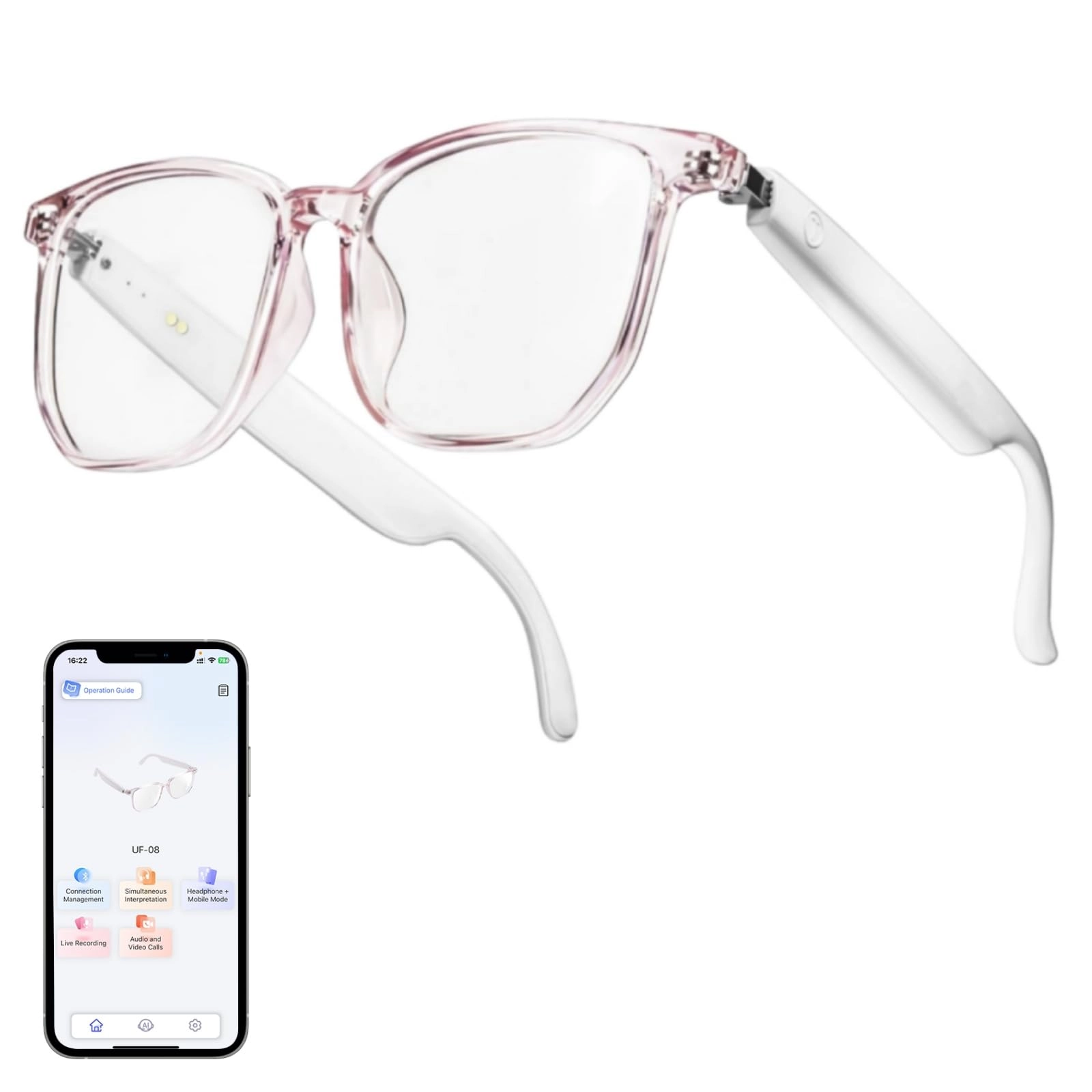 GS03 - 160+ Languages Photochromic Lenses