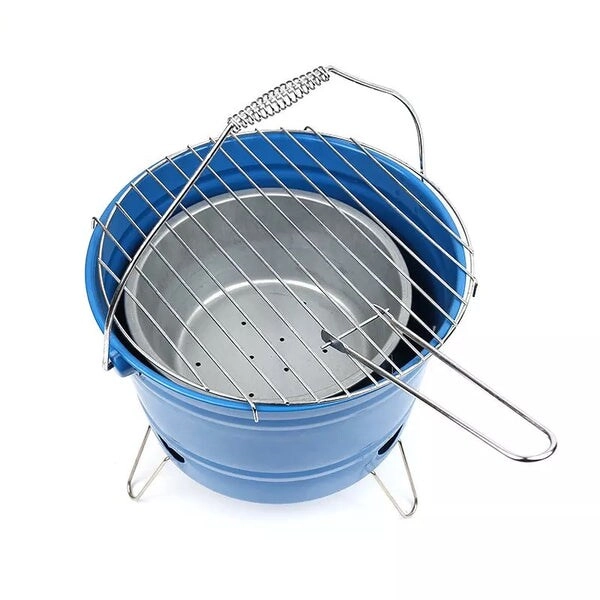 BBQ Bucket - Wooden Charcoal